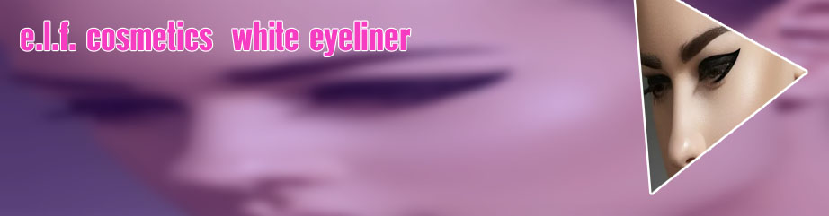 Elf white eyeliner
