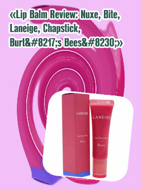 Laneige lip balm