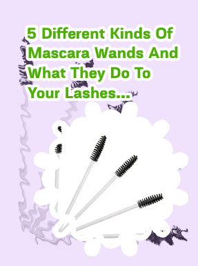 Mascara with comb wand