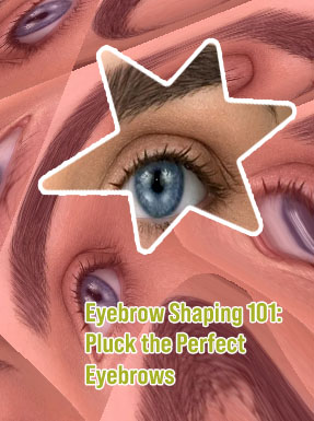 Natural eyebrow look